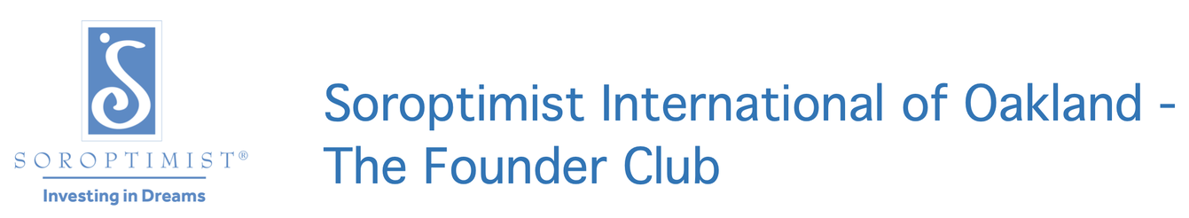 SOROPTIMIST INTERNATIONAL OF OAKLAND - THE FOUNDER CLUB